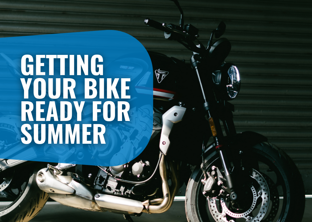 Getting your motorcycle ready for summer